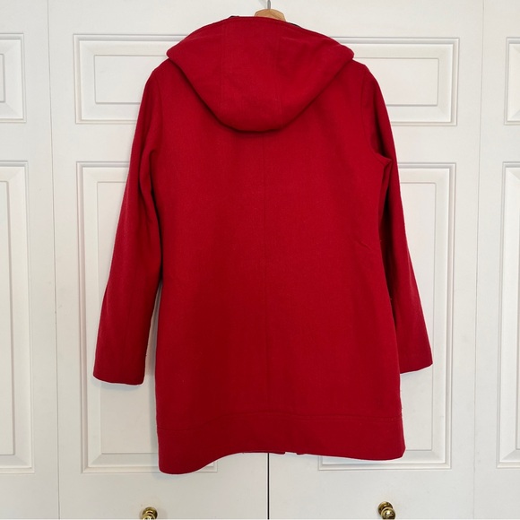 Red Wool Coat - Picture 2 of 7